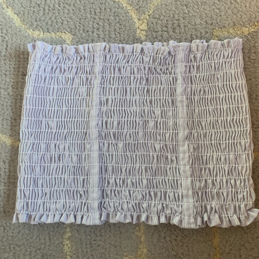 LF scrunch tube top